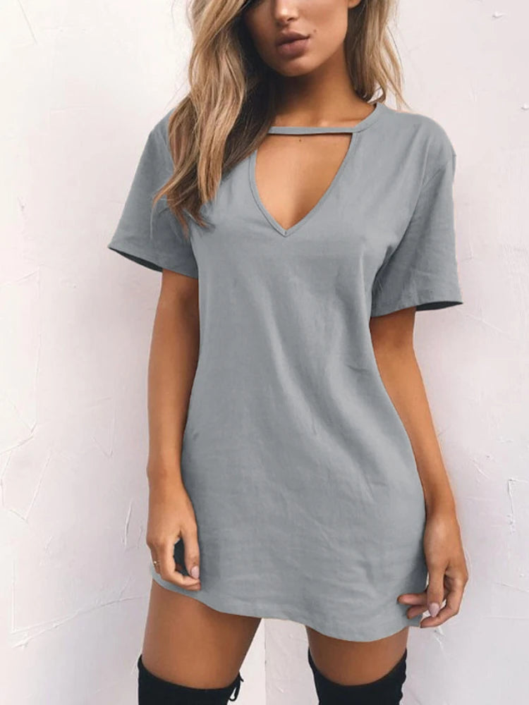 Sexy Elegant Dress Wrap Deep - MyEmpired