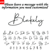 Customized Name Letter Necklace - MyEmpired