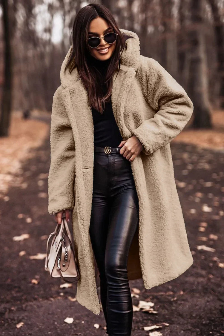 Keep Warm Single Button Coats Blends - MyEmpired