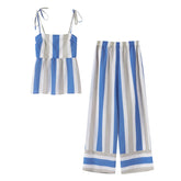 Striped Knitted Women Dresses Long Sleeve - MyEmpired