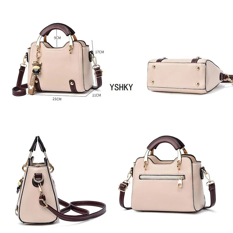 New brand shoulder Bag for 2024 luxury designer handbag women Handbags leather Printed monogram single shoulder straddle bag - MyEmpired