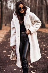 Keep Warm Single Button Coats Blends - MyEmpired