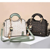 New brand shoulder Bag for 2024 luxury designer handbag women Handbags leather Printed monogram single shoulder straddle bag - MyEmpired