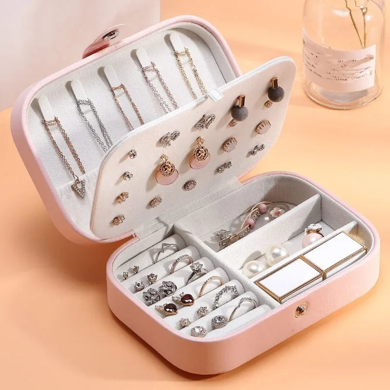 Portable Jewelry Box Jewelry Organizer - MyEmpired