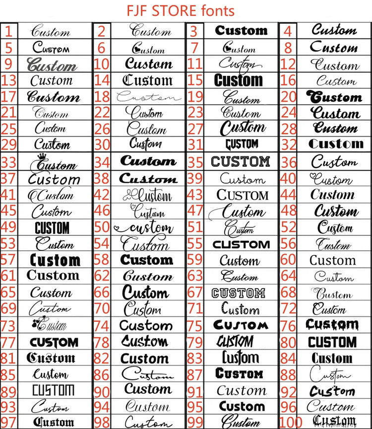 Custom Slim Fonts Name Necklace - MyEmpired