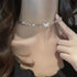 New Shiny Butterfly Necklace Ladies Exquisite Double Layer Clavicle Chain Necklace Jewelry for Ladies Gift - MyEmpired