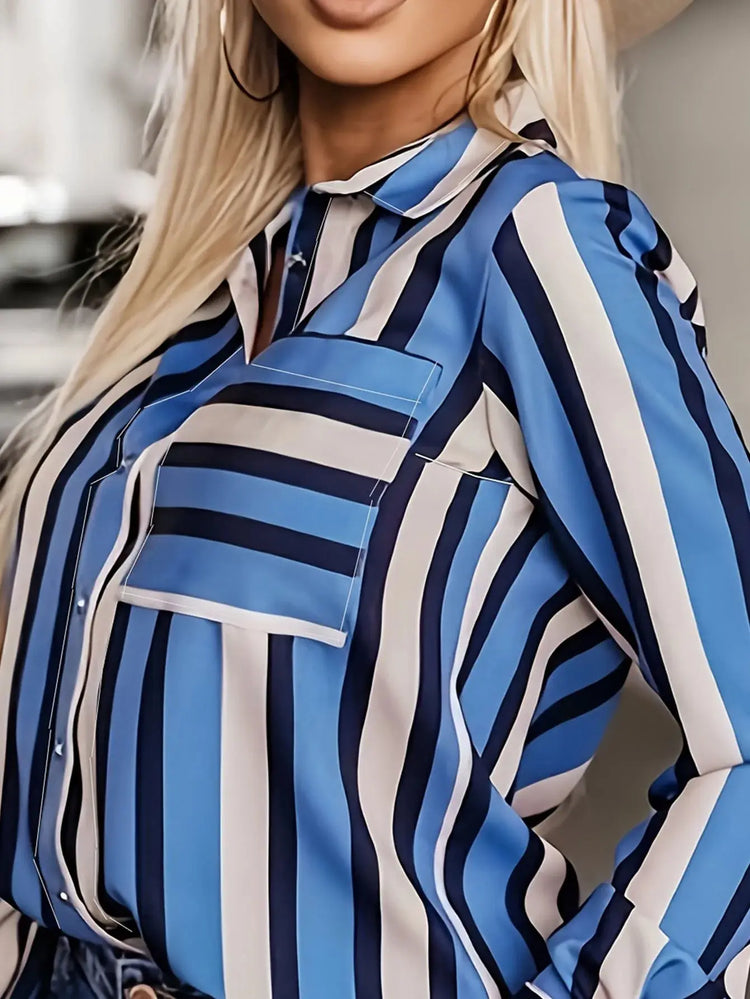 Plus Size Casual Blouse - MyEmpired