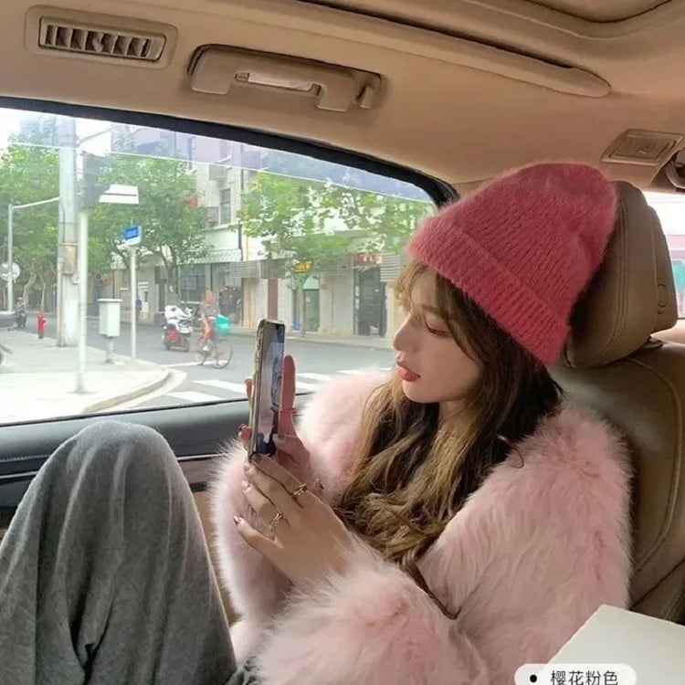 Faux Fur Coat Womens Clothing 2024 New Fashion Casual Imitation Fox Fur Coat Female Short Loose Comfortable Winter Jacket - MyEmpired
