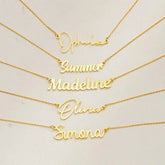 Customized Name Letter Necklace - MyEmpired