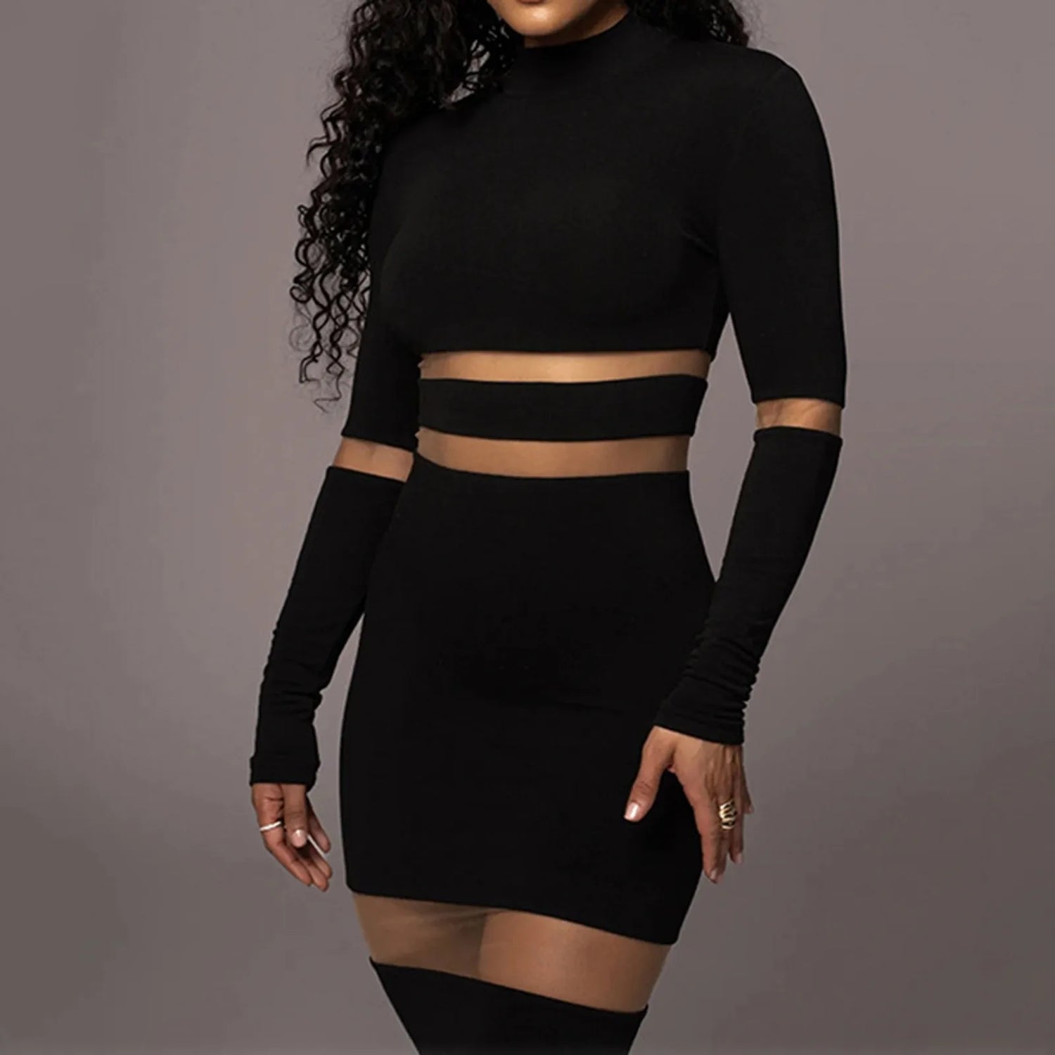 Round Neck Long Sleeved - MyEmpired