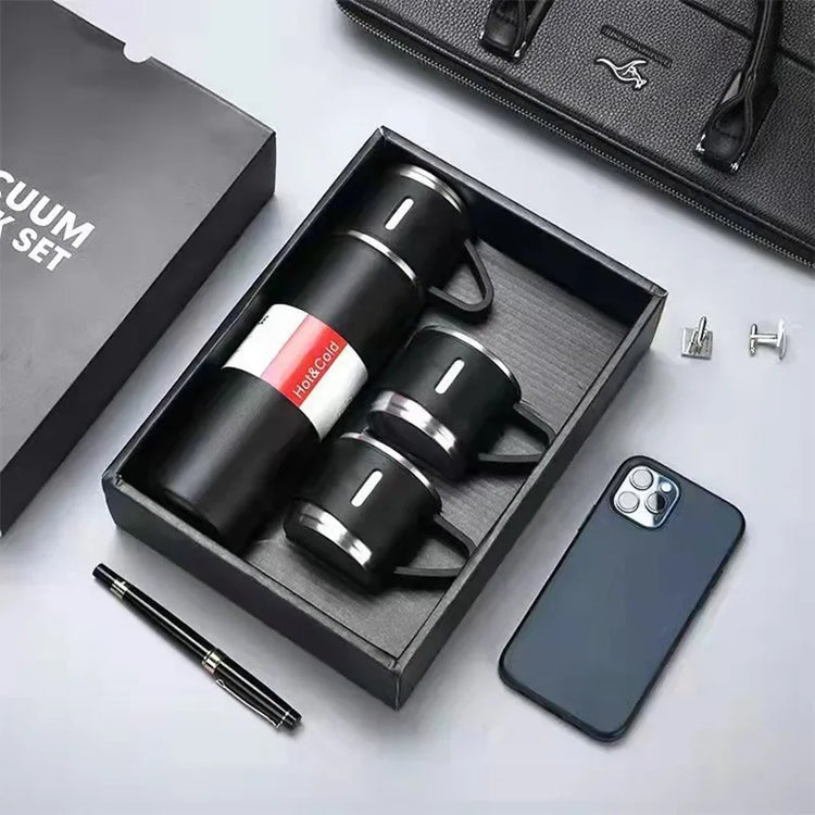 Vacuum Flasks & Thermoses Set Thermos for Hot Water Bottle Drinkware Fathers Day Gifts Home & Stainless Steel 500ml Thermal Cold - MyEmpired