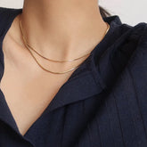 Popular Sparkling Necklace For Women Clavicle Chain Choker Fashion Jewelry Wedding Party Birthday Gift - MyEmpired