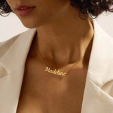 Customized Name Letter Necklace - MyEmpired