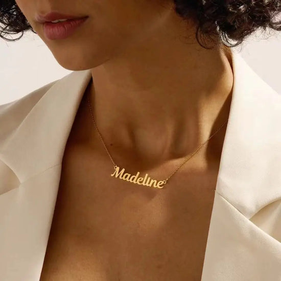 Customized Name Letter Necklace - MyEmpired