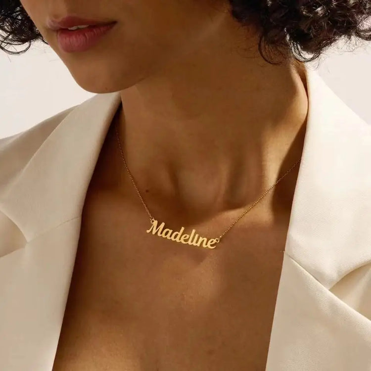 Customized Name Letter Necklace - MyEmpired