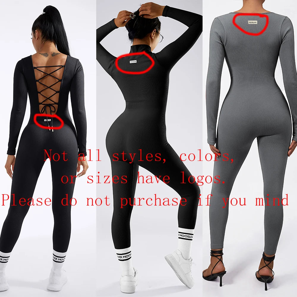 Bodycon Slim Jumpsuit For Women‘s Clothing Zipper Casual Brown Fitness Rompers Autumn 2024 Playsuit Activity Streetwear Overall - MyEmpired