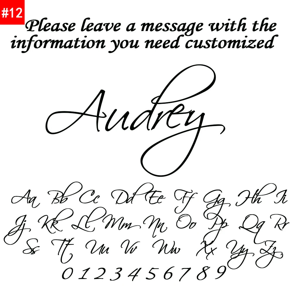 Customized Name Letter Necklace - MyEmpired