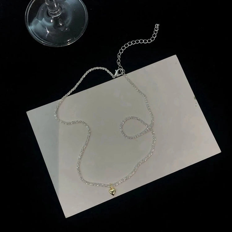 Popular Sparkling Necklace For Women Clavicle Chain Choker Fashion Jewelry Wedding Party Birthday Gift - MyEmpired