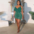 Sexy Club Party Night Feathers Rhinestones Birthday Dresses for Woman Elegant Backless Diamond Sheer Mesh Bodycon Dress Vestidos - MyEmpired