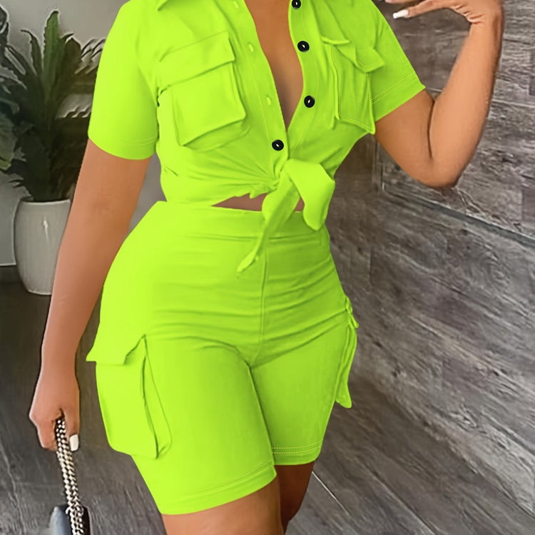 Casual Matching Two-piece Set - MyEmpired