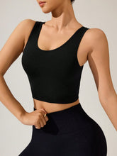 Crisscross Cropped Active Tank - MyEmpired