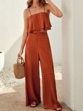 Swiss Dot Layered Cami and Pants Set - MyEmpired