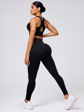 Round Neck Wide Strap Tank and Leggings Active Set - MyEmpired