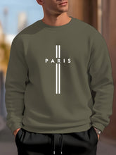 PARIS Letter Print Men&