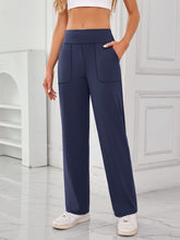 Lovelet High Waist Active Pants with Pockets - MyEmpired
