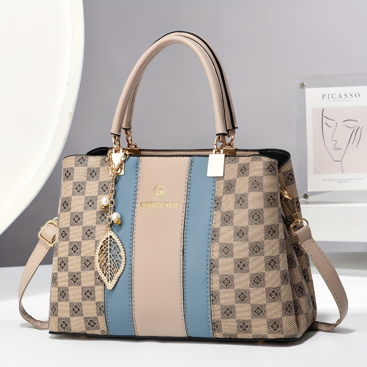 Elegant Large Capacity Tote Handbag - MyEmpired