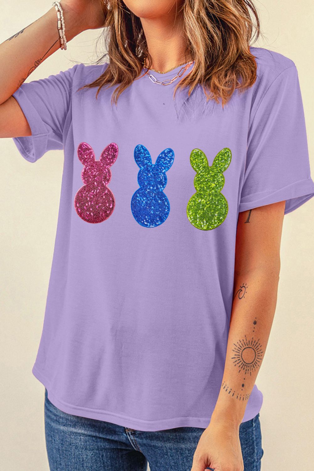 Shiny Bunny Short Sleeve T-Shirt - MyEmpired