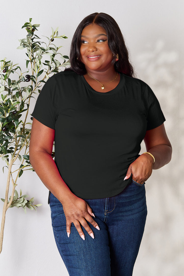 Basic Bae Full Size Round Neck Short Sleeve T-Shirt - MyEmpired