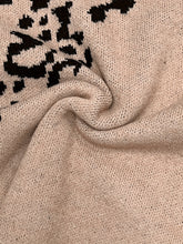 Elegant Leopard Print Turtleneck Sweater for Women - Cozy Long Sleeve Pullover with Drop Shoulder Design, Perfect for Fall/Winter - MyEmpired