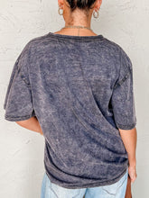 TEXAS Steer Head Graphic Mineral Wash Oversized T-Shirt - MyEmpired