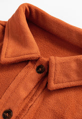 Plaid Button Up Long Sleeve Jacket - MyEmpired