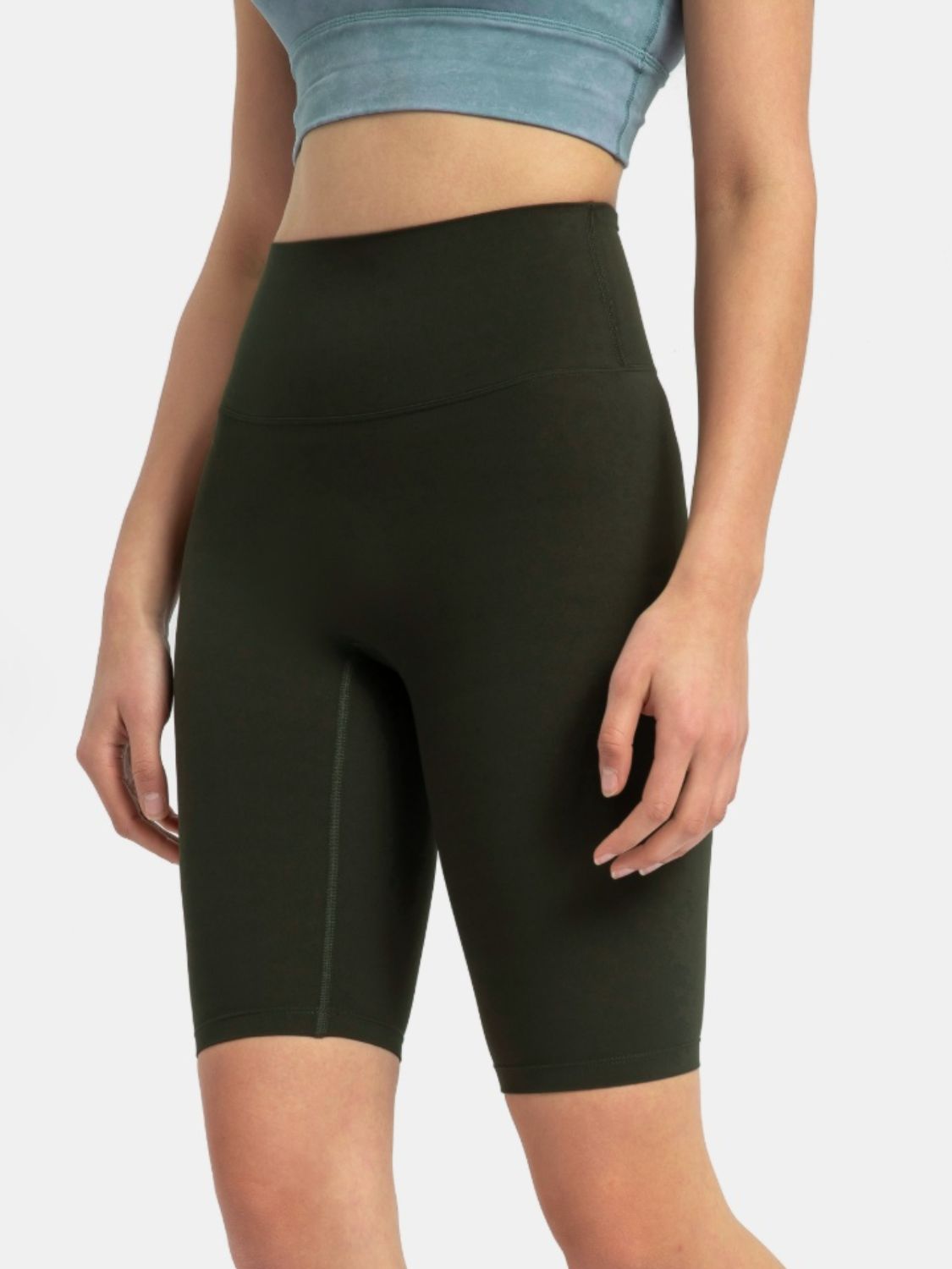 Millennia High Rise Wide Waistband Active Shorts - MyEmpired