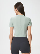 Millennia Round Neck Short Sleeve Active T-Shirt - MyEmpired