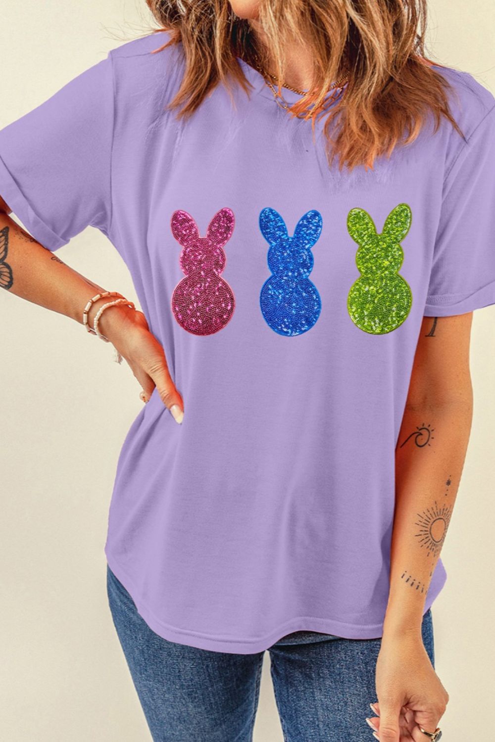 Shiny Bunny Short Sleeve T-Shirt - MyEmpired