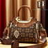 Vintage PU Crossbody Bag, Retro Shoulder Bag, Women&
