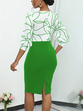 Splicing Dress - MyEmpired
