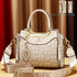 Vintage PU Crossbody Bag, Retro Shoulder Bag, Women&