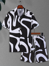 Designed Print 2pcs Men&