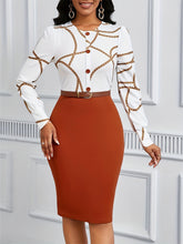 Bodycon Splicing Dress - MyEmpired