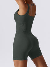 Basic Bae Ribbed Sleeveless Active Romper - MyEmpired
