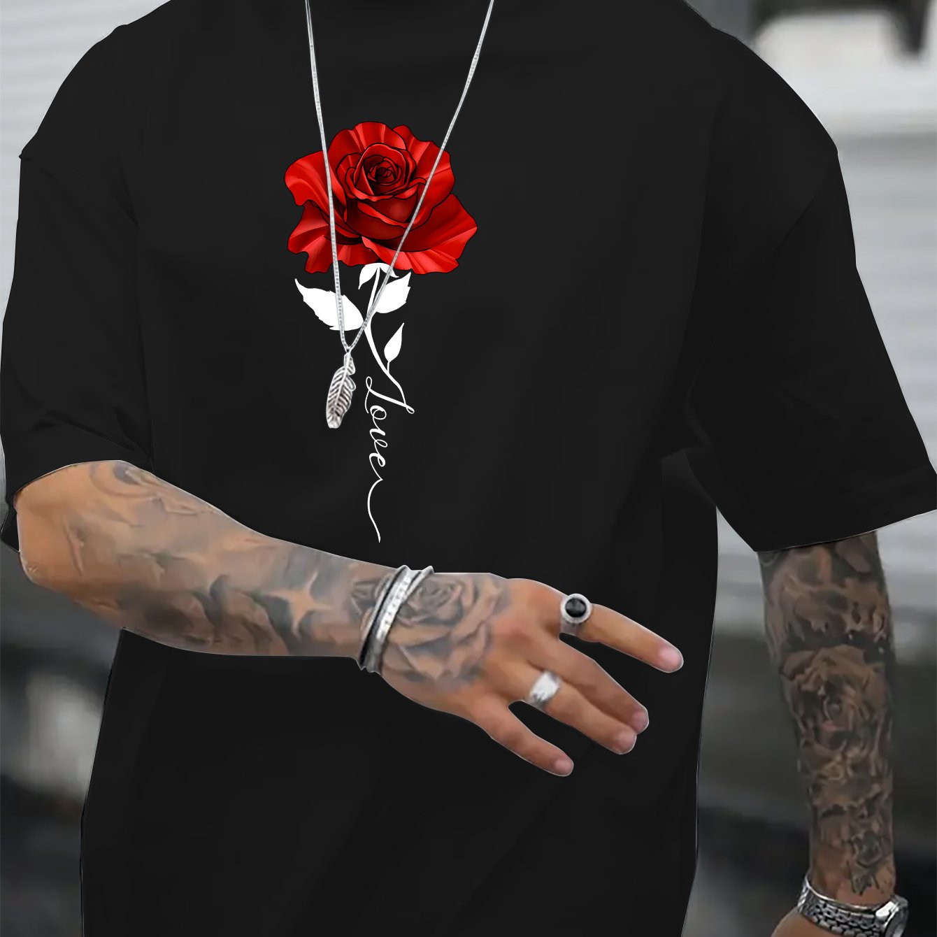 Roses Printed Men&
