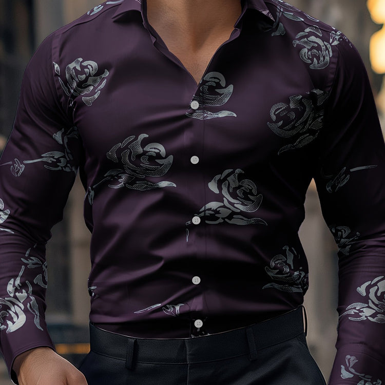 Floral Print Men&