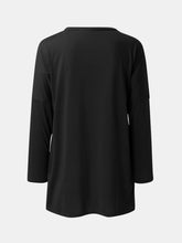 Full Size Round Neck Long Sleeve T-Shirt - MyEmpired