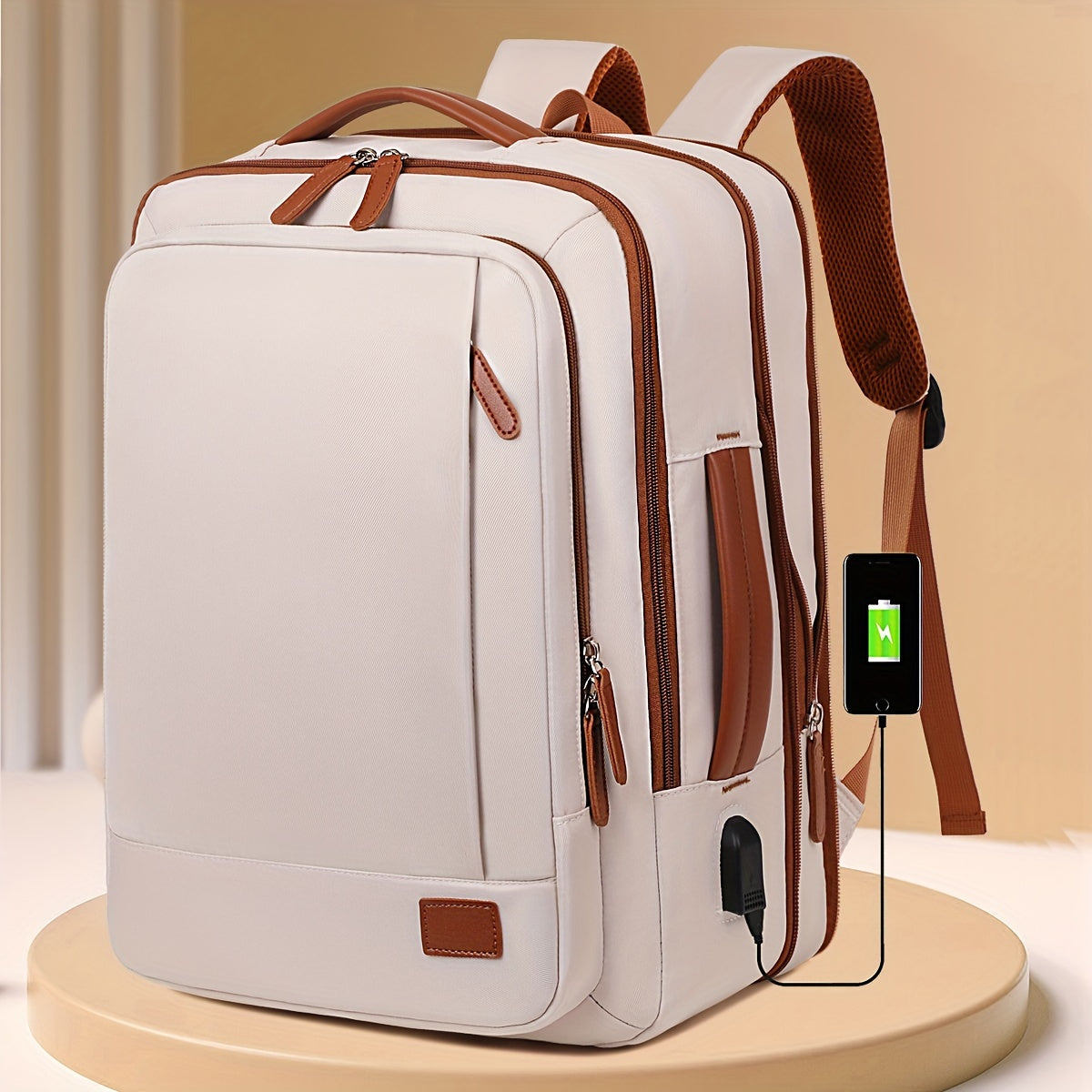 40L Flight-Approved Carry-On Backpack with 3 Packing Cubes - MyEmpired
