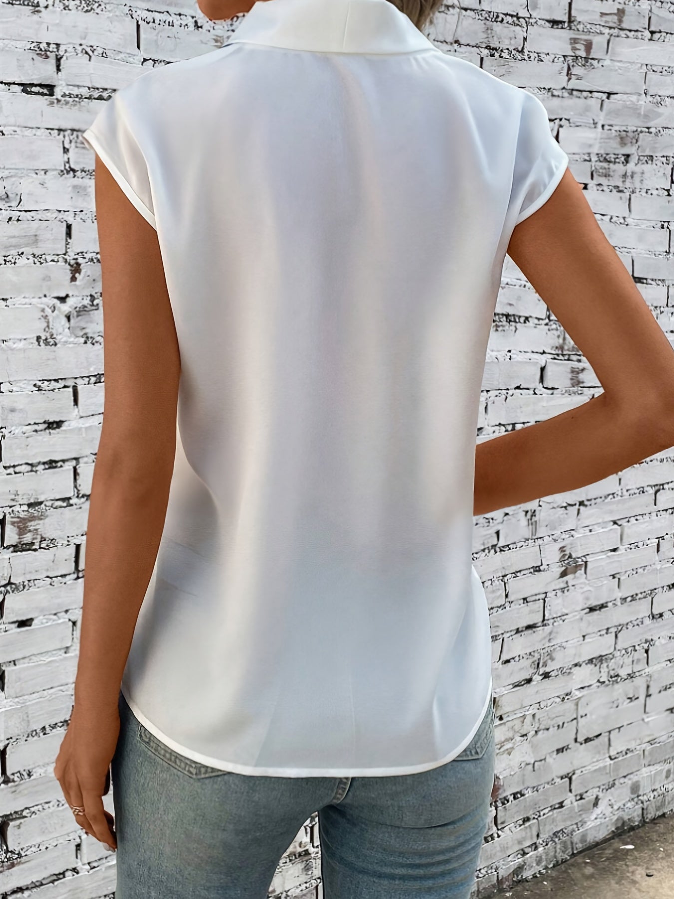 Casual Sleeveless Top For Summer - MyEmpired