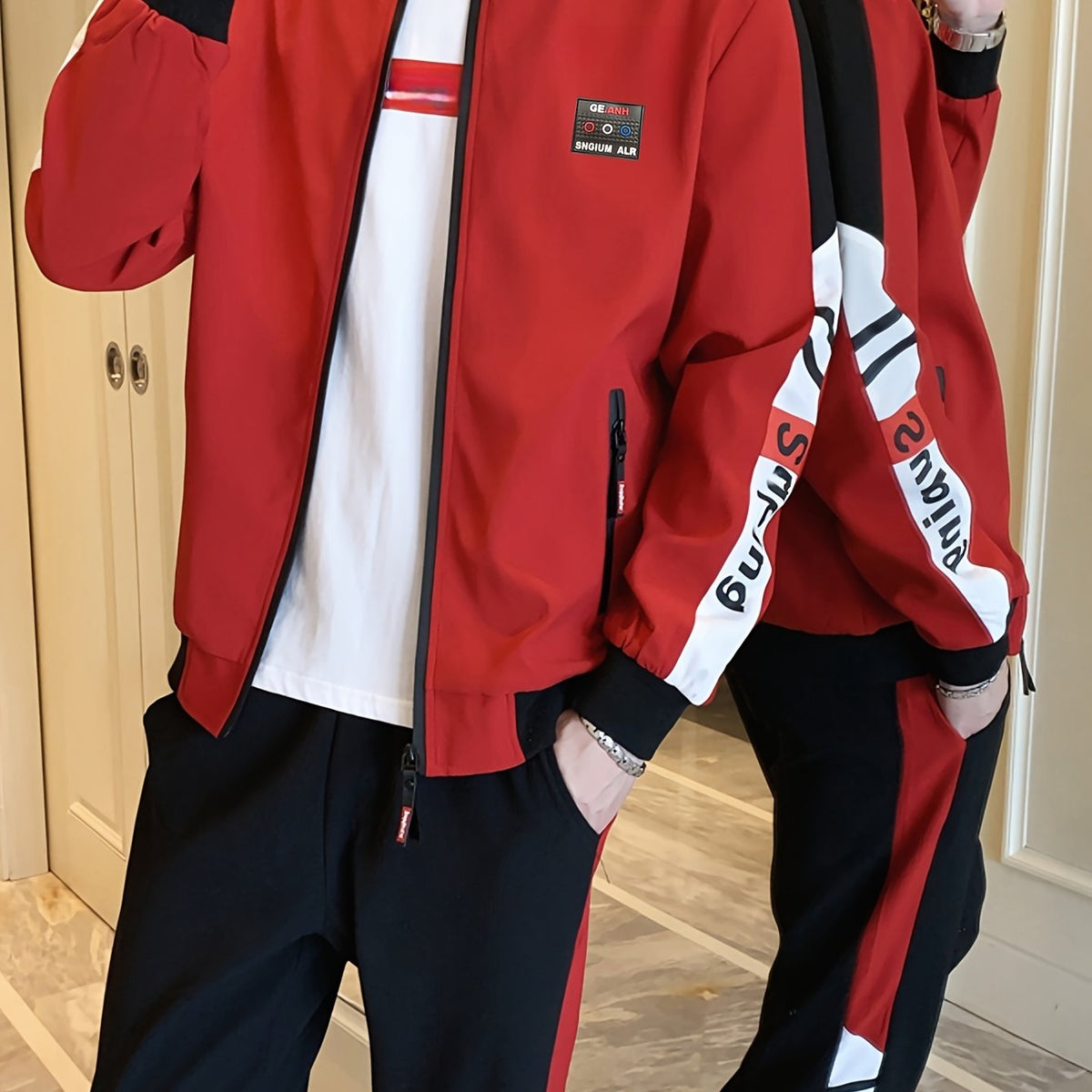 Tracksuit Set Casual Full-Zip - MyEmpired